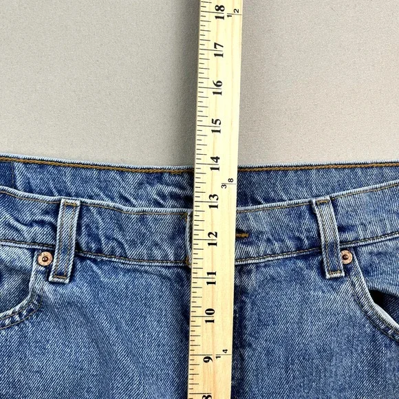 Vintage Levis 550 Jeans Mens 40x30 Blue Denim Relaxed Fit Light Stone Wash 90s - Picture 13 of 14